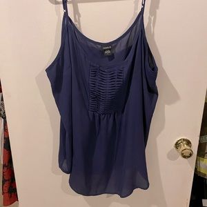 Blue torrid blouse size 3